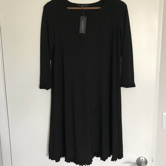 nik and nash black dress